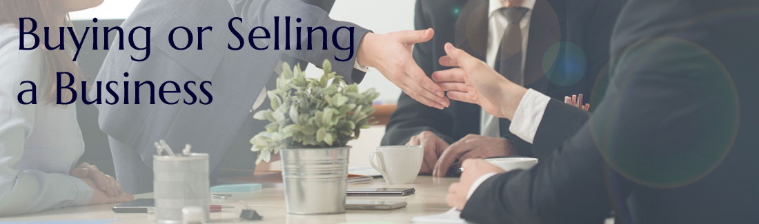 Buying or Selling a Business